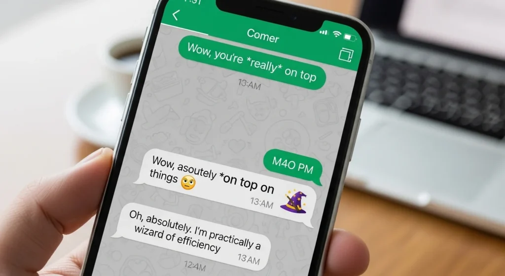 How to Use Sarcasm in Texting Effectively