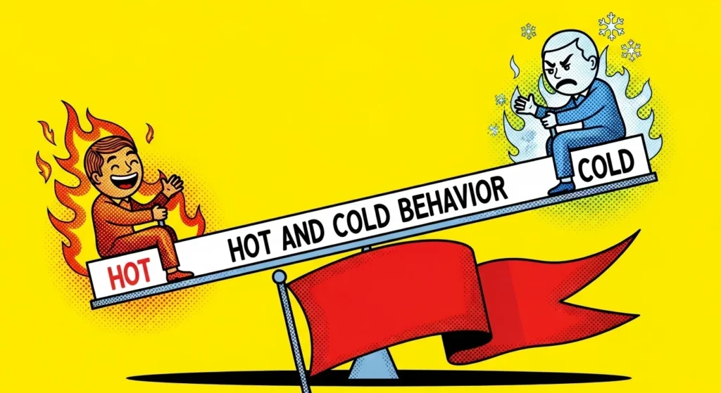 Is Hot and Cold Behavior a Red Flag?