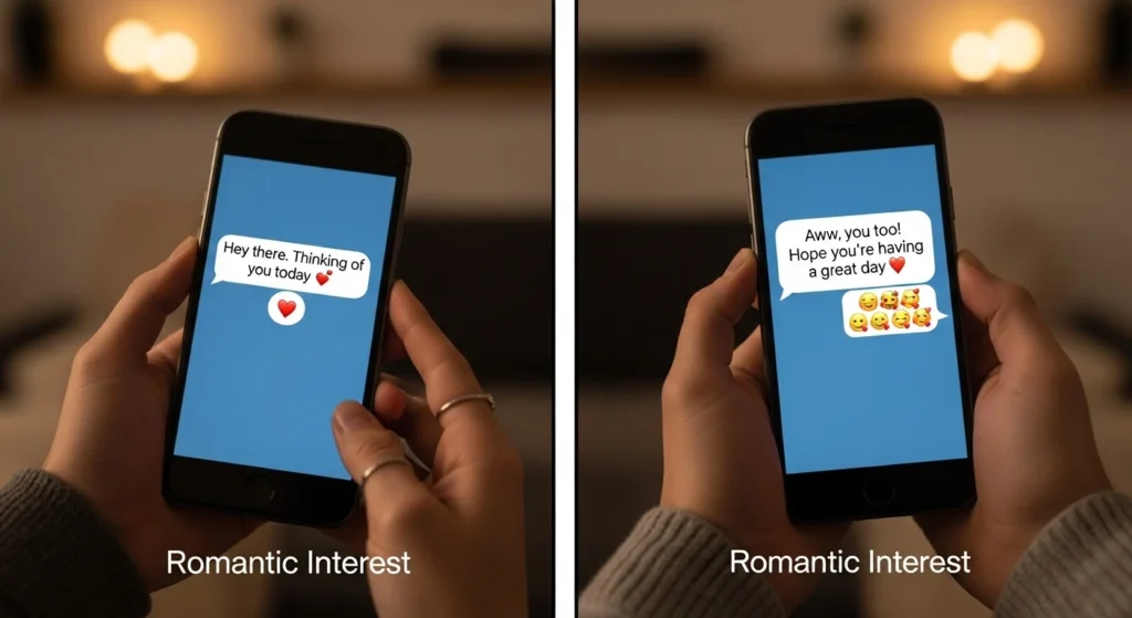 Matching Energy in Texting in Different Situations