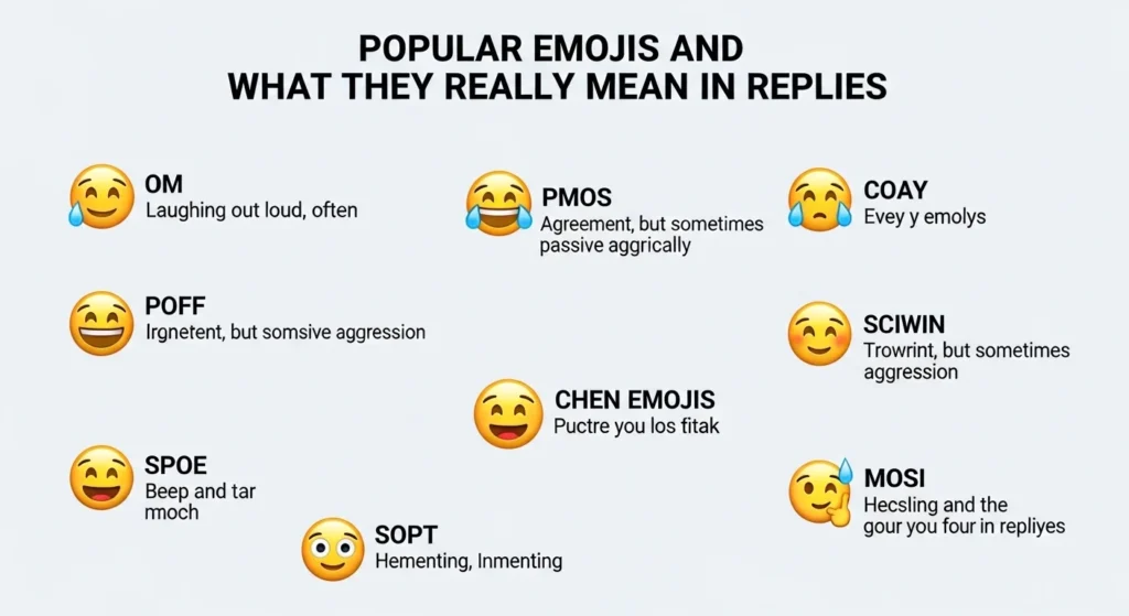 Popular Emojis and What They Really Mean in Replies