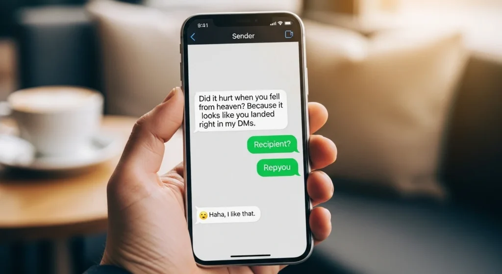 Reverse Pick-Up Lines for Texting & DMs