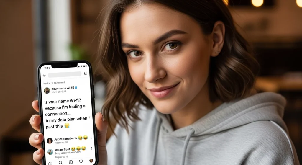 Reverse Rizz Lines for Instagram Comments