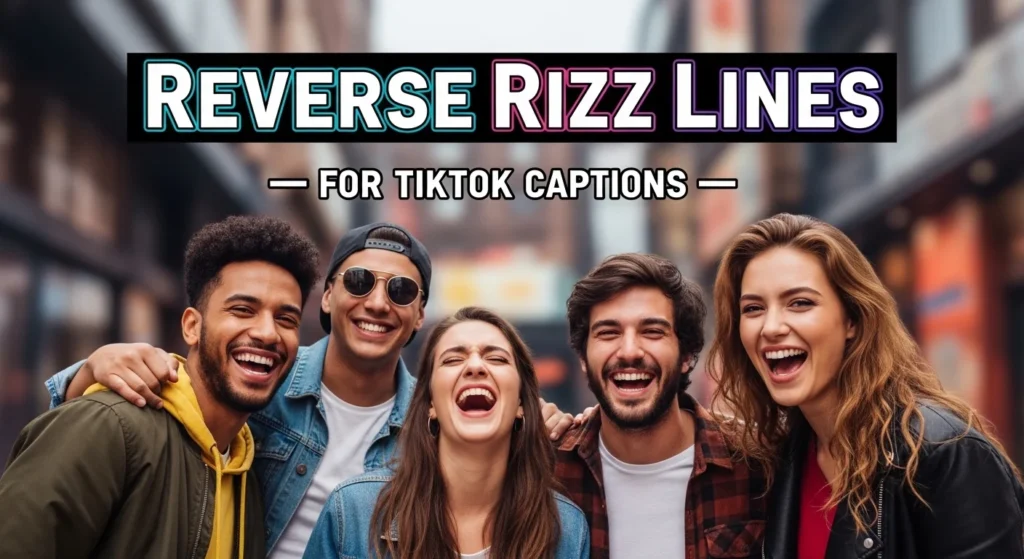 Reverse Rizz Lines for TikTok Captions