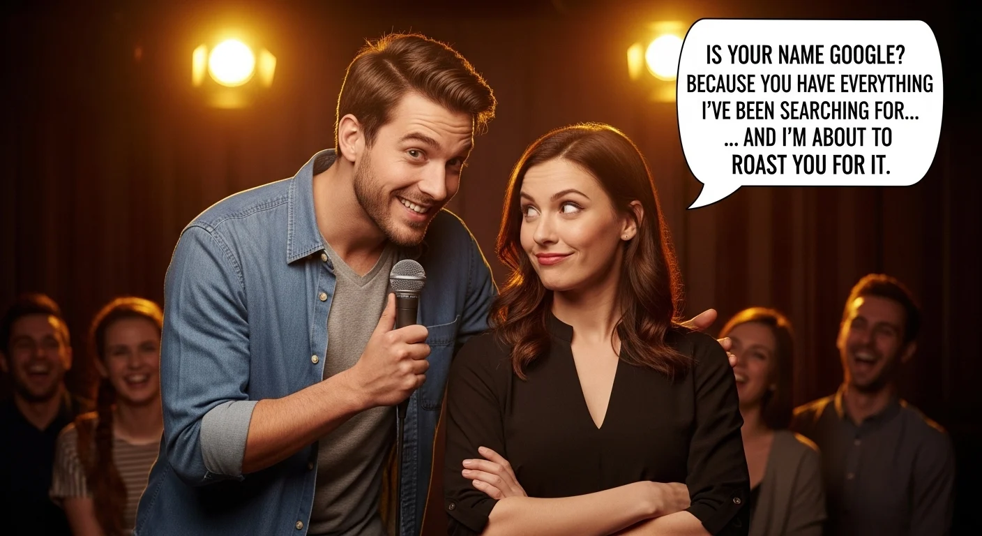 Roasting Pick Up Lines