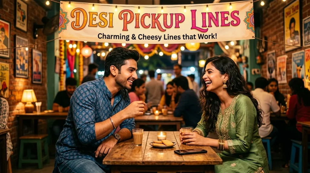 Romantic Desi Pickup Lines for Crush