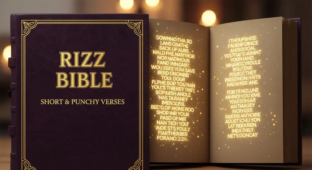 Short & Punchy Rizz Bible Verses