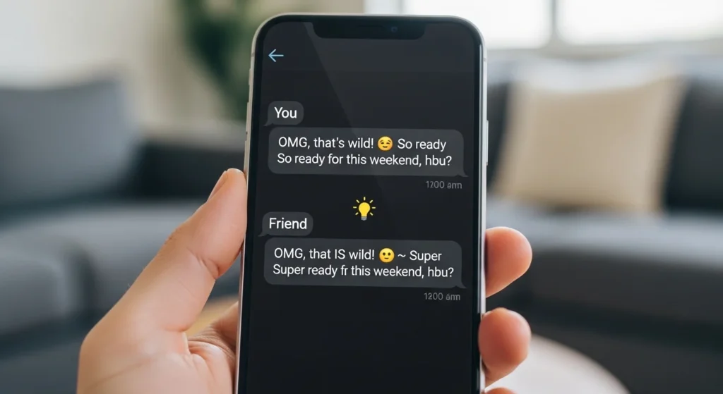 Signs Someone Is Copying Your Texting Style