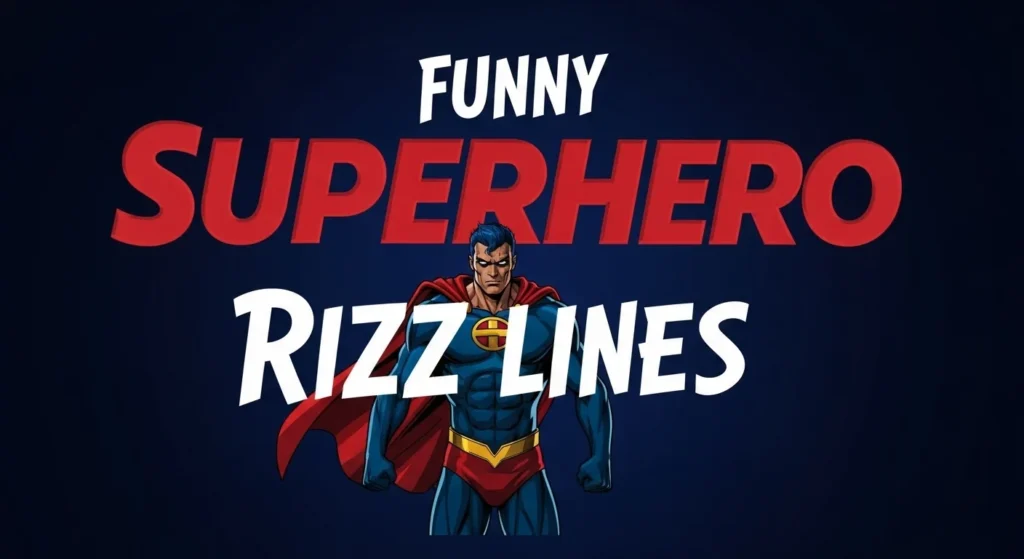 Superhero-Themed Pickup Lines