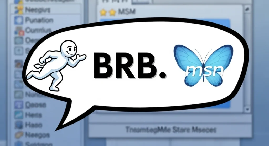 The History of BRB in Online Texting Culture