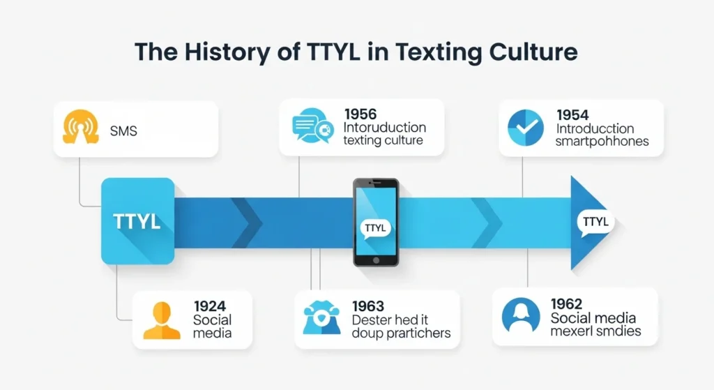 The History of TTYL in Texting Culture