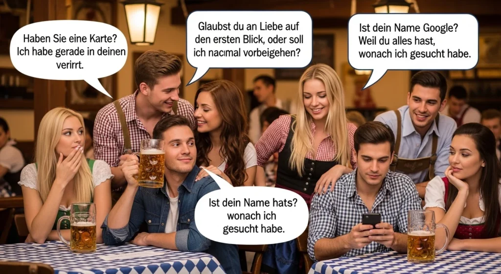 Top Funny German Pick Up Lines