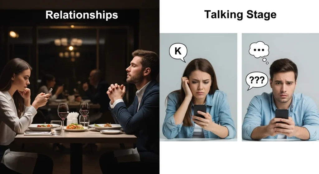 What Does Being Dry Suddenly Mean in Relationships vs. Talking Stage