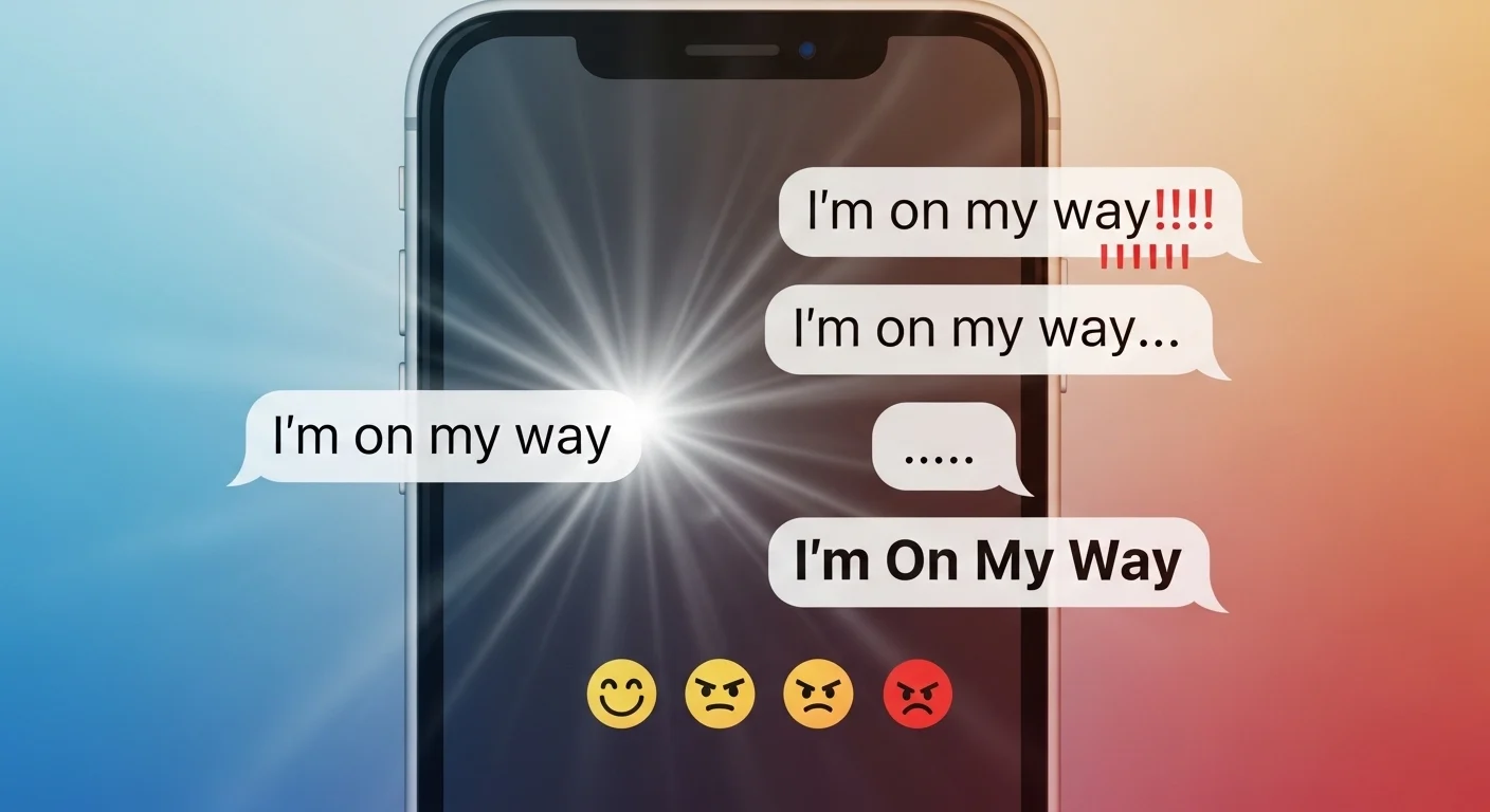 What Does Changing Tone in Texting Mean