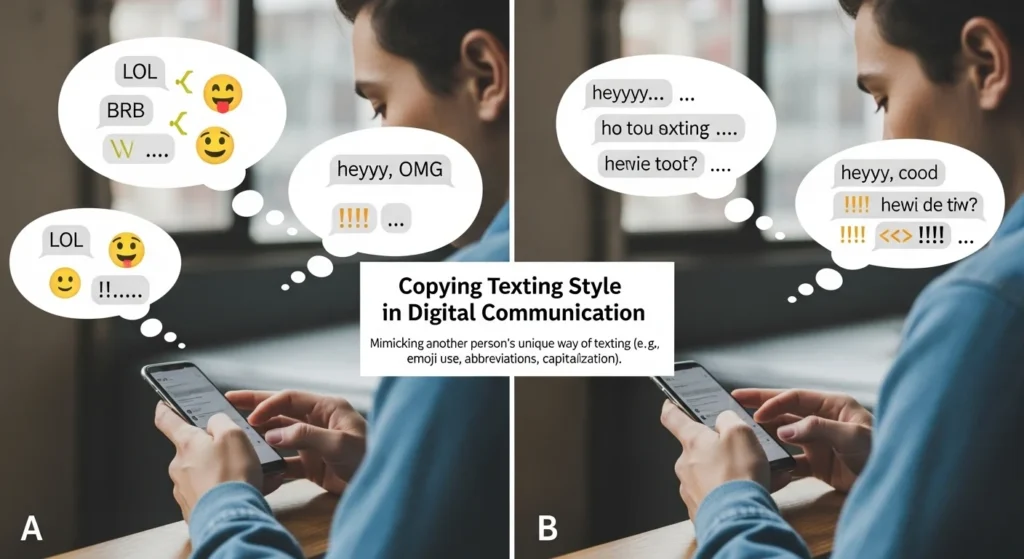 What Does Copying Texting Style Mean in Digital Communication?
