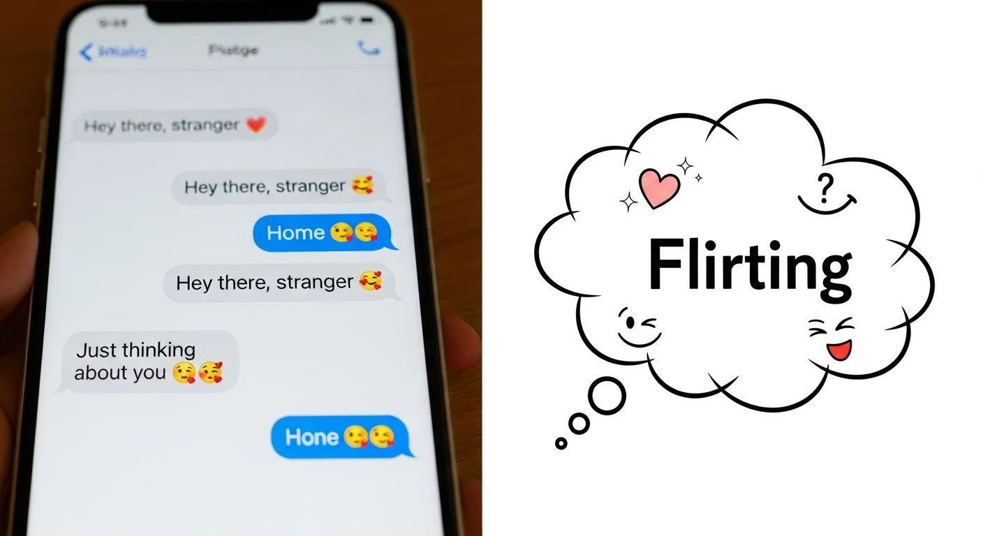 What Does Flirting in Texting Mean
