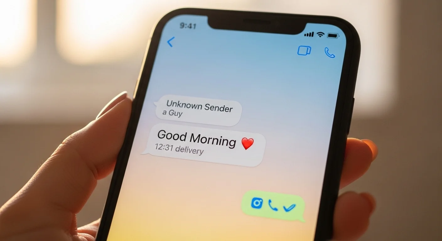 What Does Good Morning Text Mean From a Guy