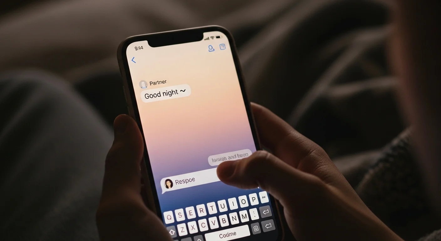 What Does Good Night Text Mean in Relationship