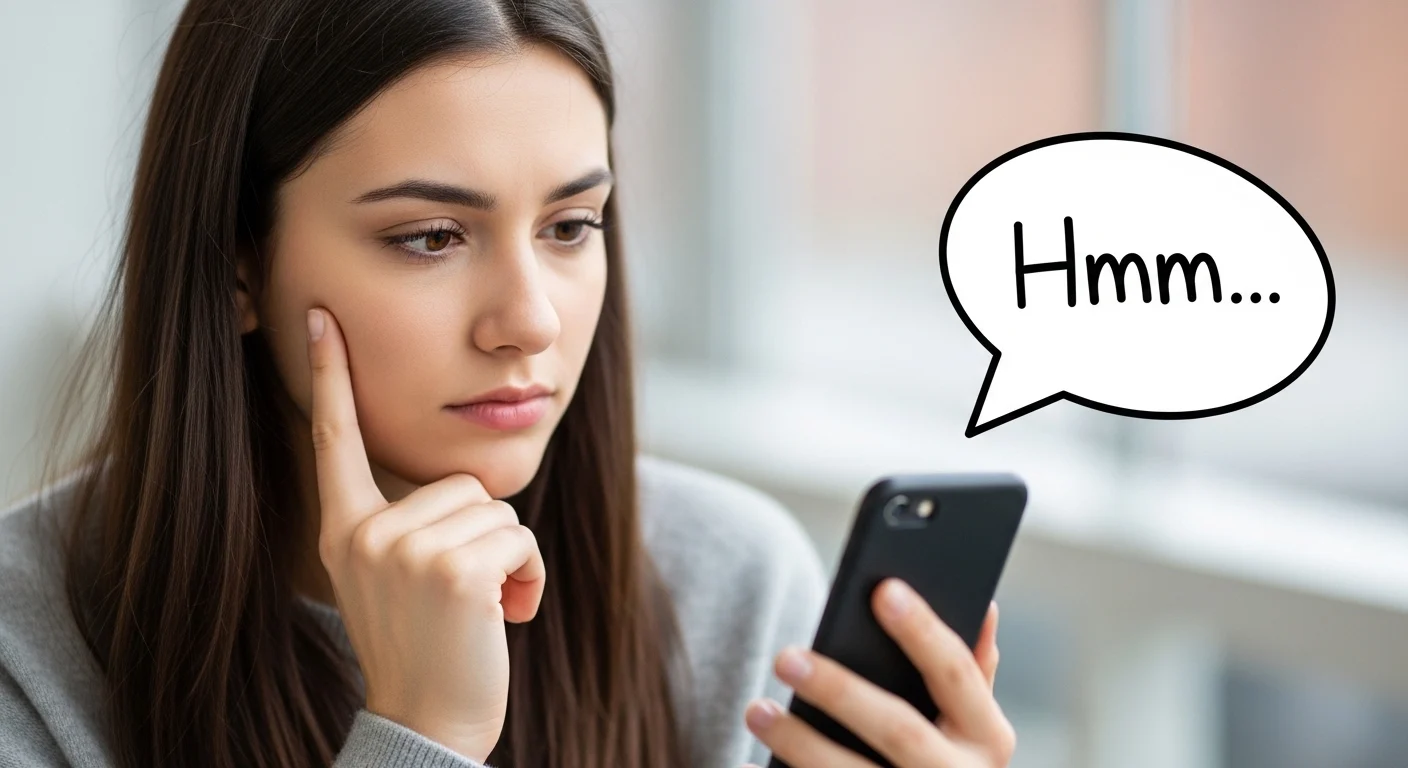 What Does Hmm Mean in Texting From a Girl