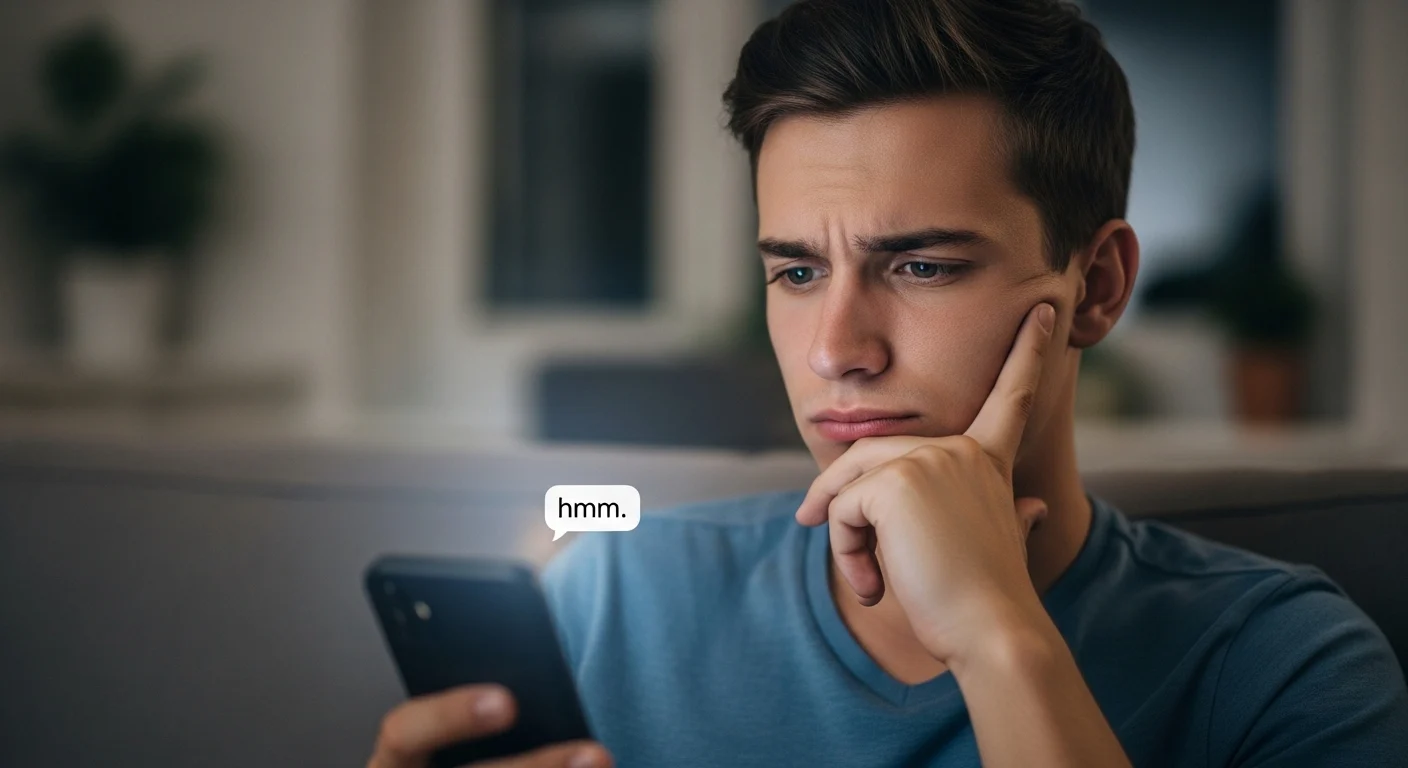 What Does Hmm Mean in Texting From a Guy