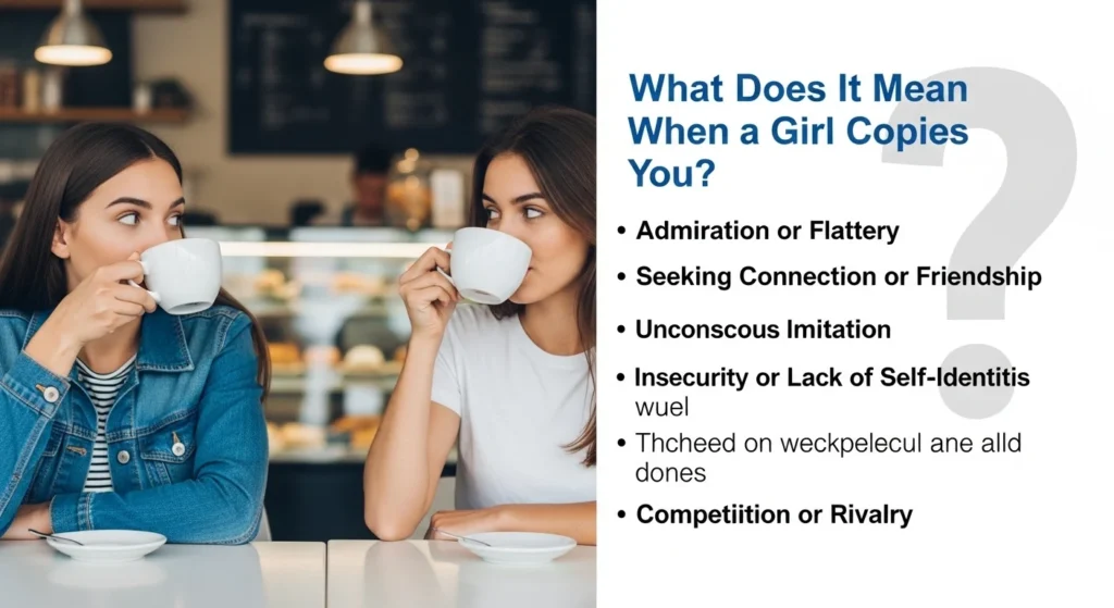 What Does It Mean When a Girl Copies You? (Core Meaning Explained)