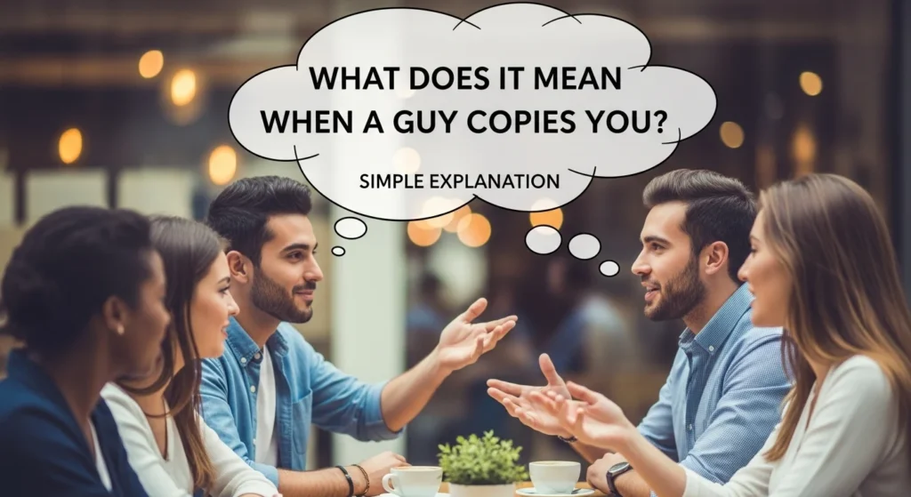 What Does It Mean When a Guy Copies You? (Simple Explanation)