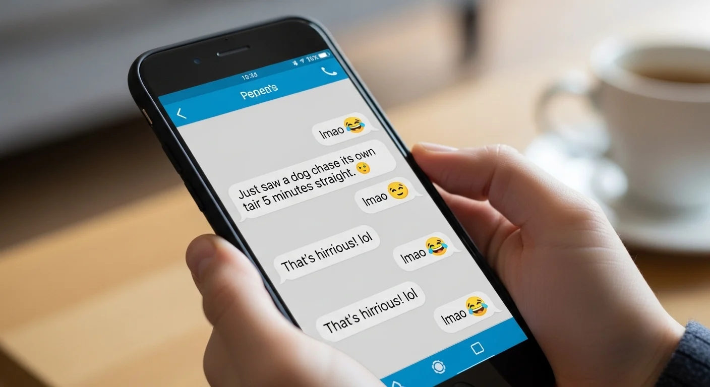 What Does Jokes in Texting Mean