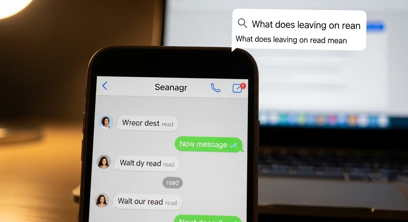 What Does Leaving on Read Mean