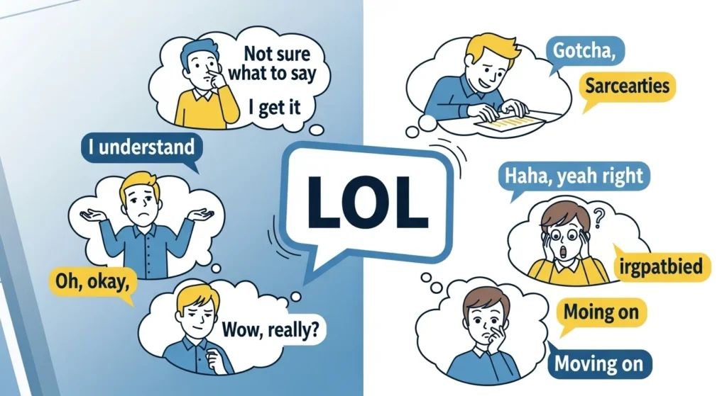 What Does LOL Mean When Not Funny in Texting?