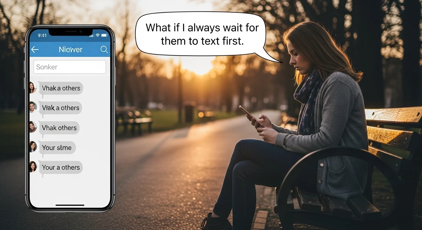 What Does Never Texting First Mean