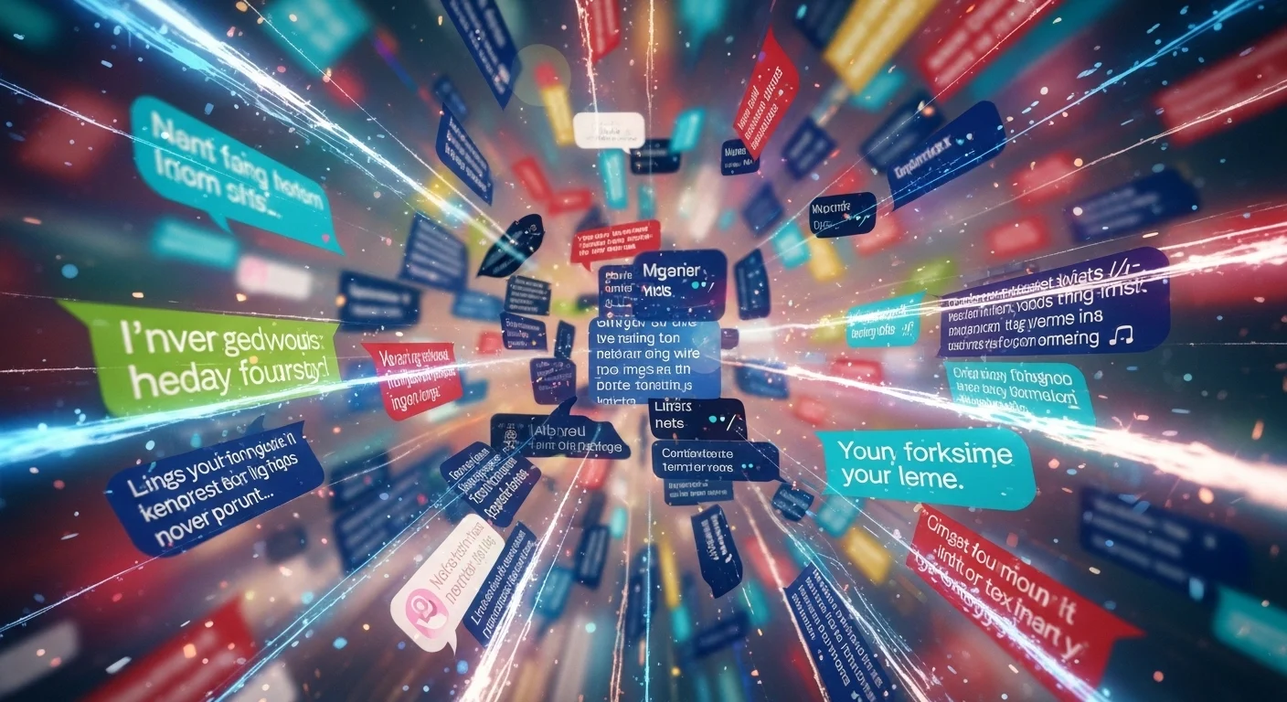 What Does Random Texts Mean