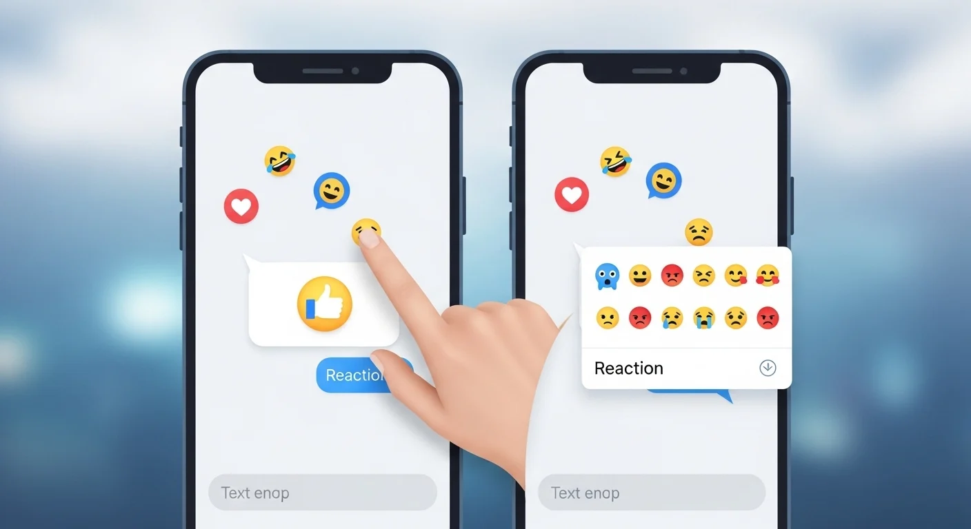 What Does Reacting to Messages Mean