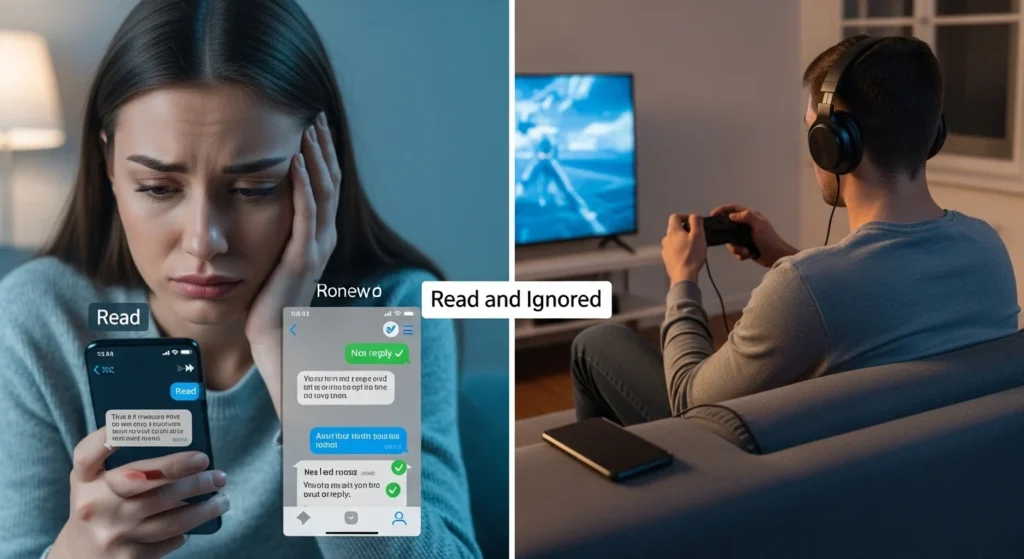 What Does Read and Ignored Mean in Relationships?