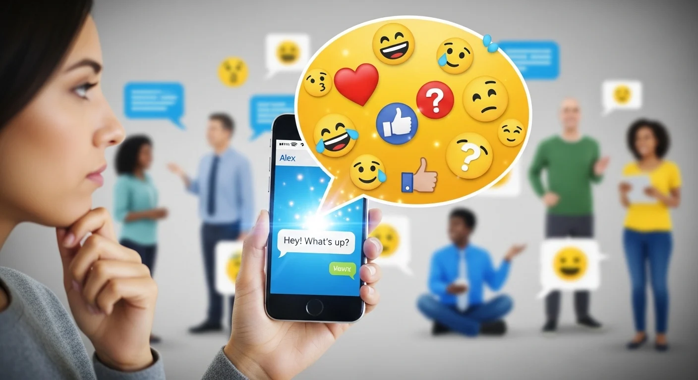 What Does Replying With Emojis Only Mean