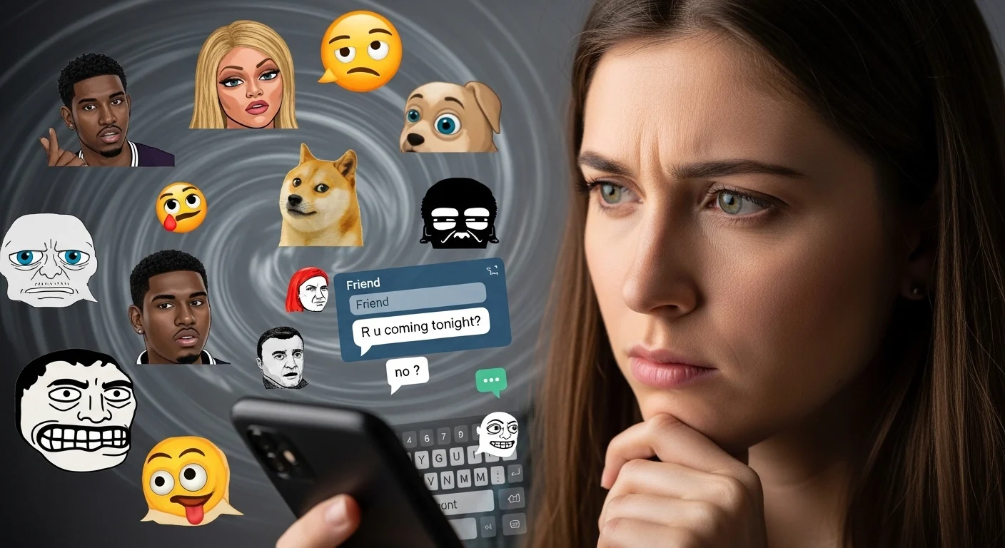 What Does Sending Memes Instead of Replying Mean