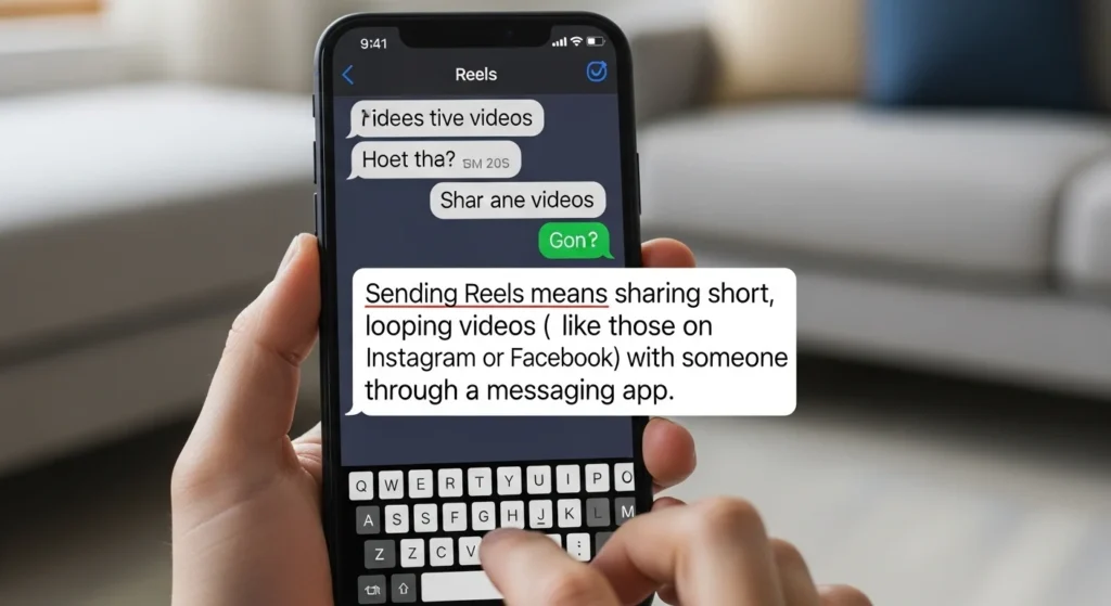 What Does Sending Reels Mean in Texting? (Simple Definition)