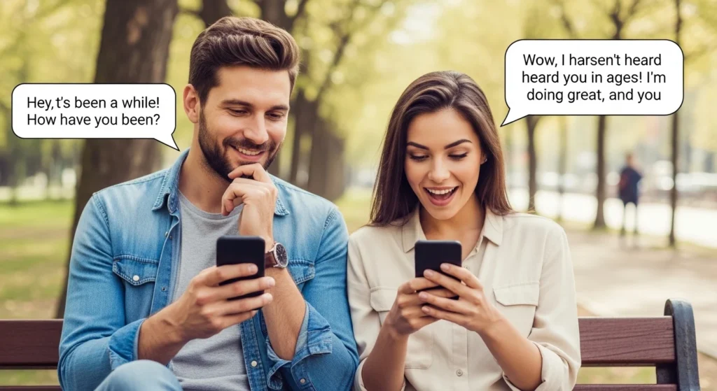 What Does Texting After Long Time Mean in Simple Terms?