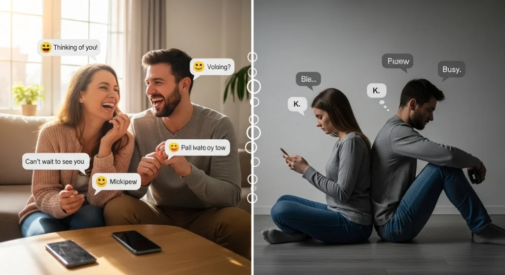 What Does Texting Less Suddenly Mean in Relationships?