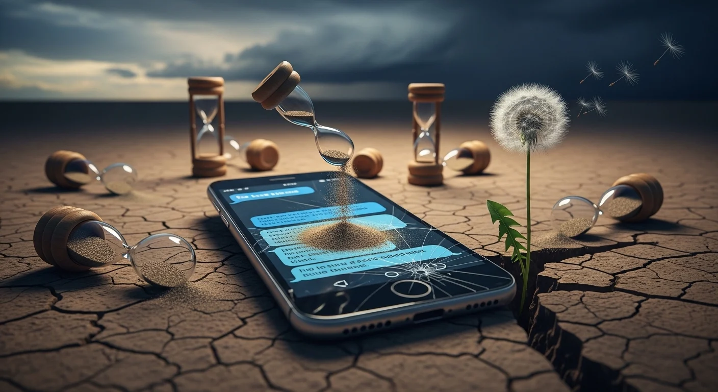 What Does Texting Less Suddenly Mean