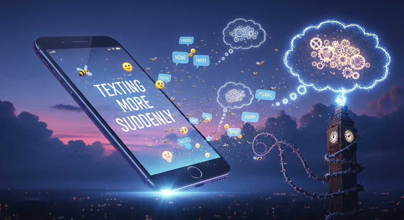 What Does Texting More Suddenly Mean