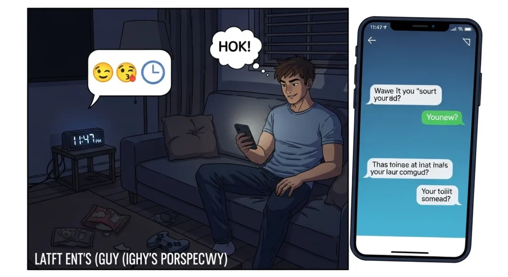 What Does Texting Only at Night Mean from a Guy or Girl?