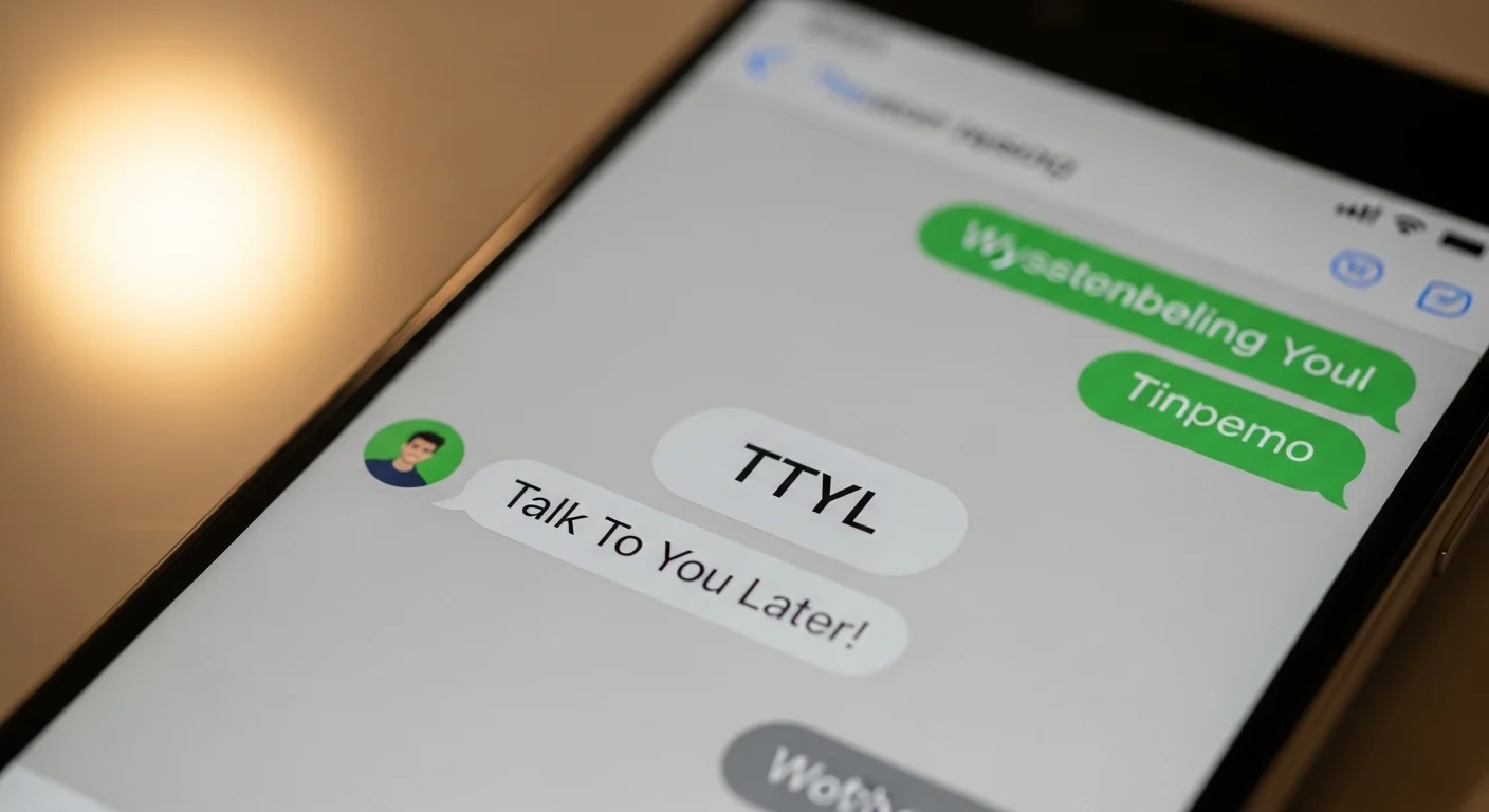 What Does TTYL Mean in Texting