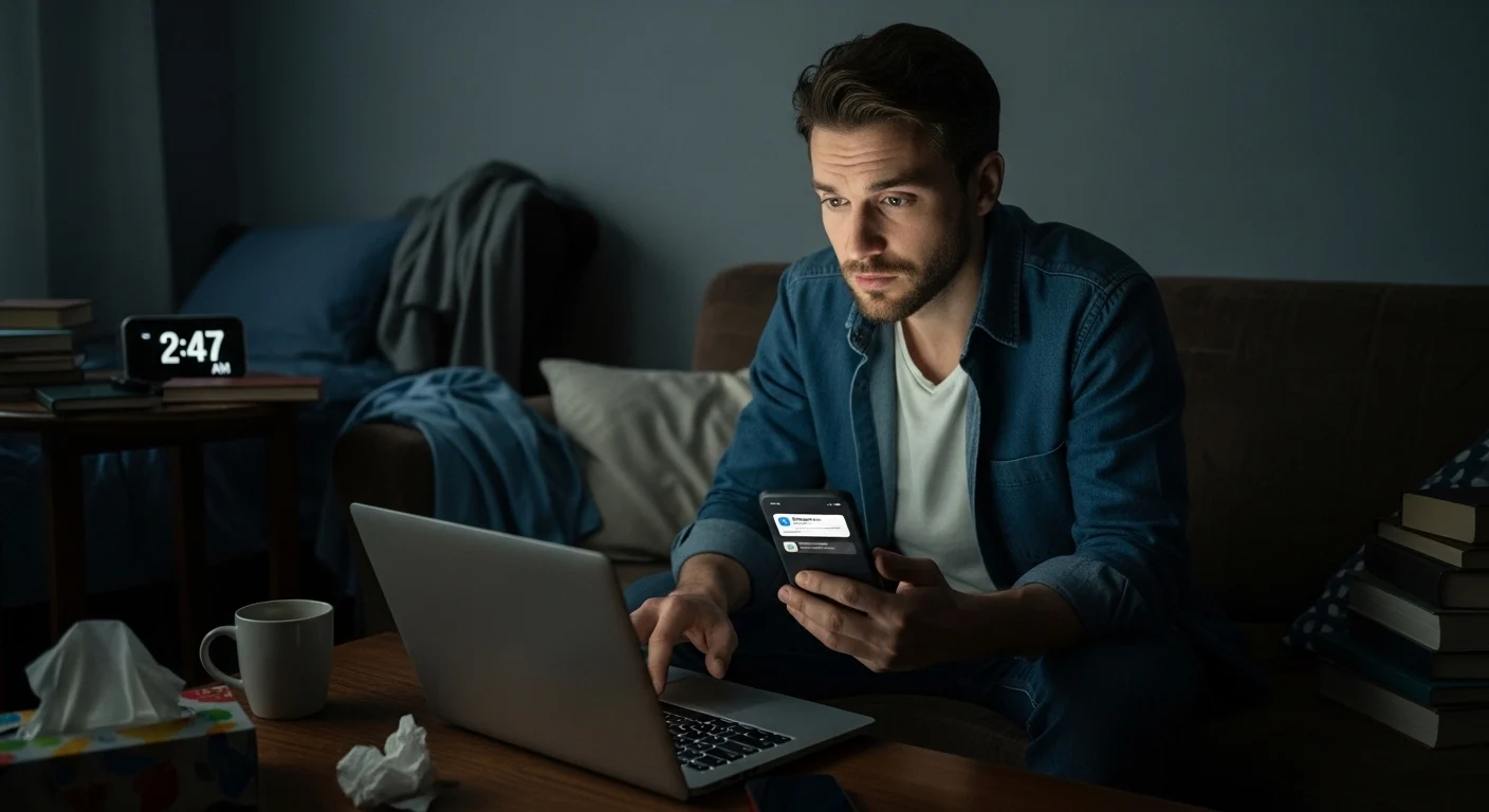 Why Does He Reply Late But Stay Online