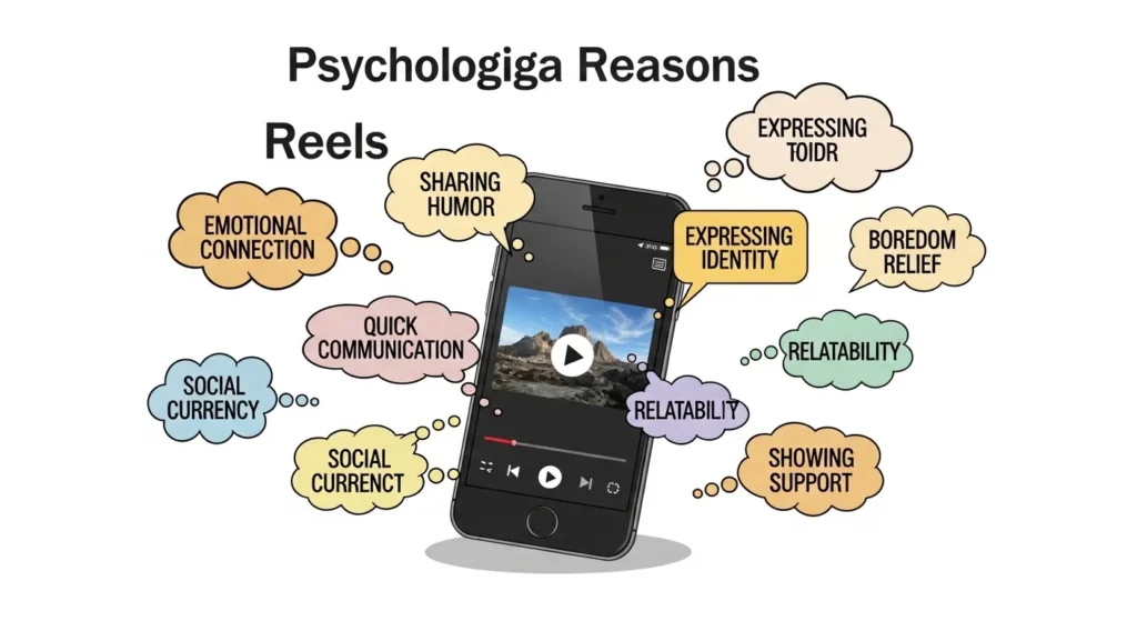Why People Send Reels in Texting (Psychology Behind It)