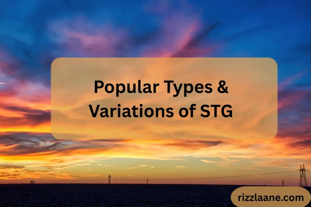 Popular Types & Variations of STG